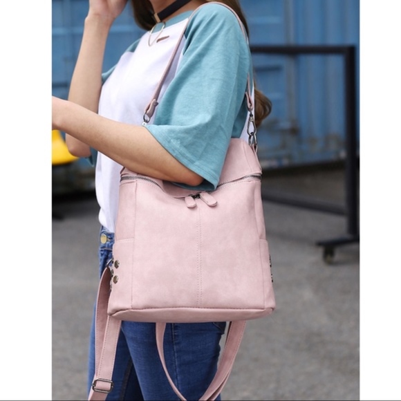 LAST- EMILEE Blush Love Backpack - BLUSh - Picture 2 of 3